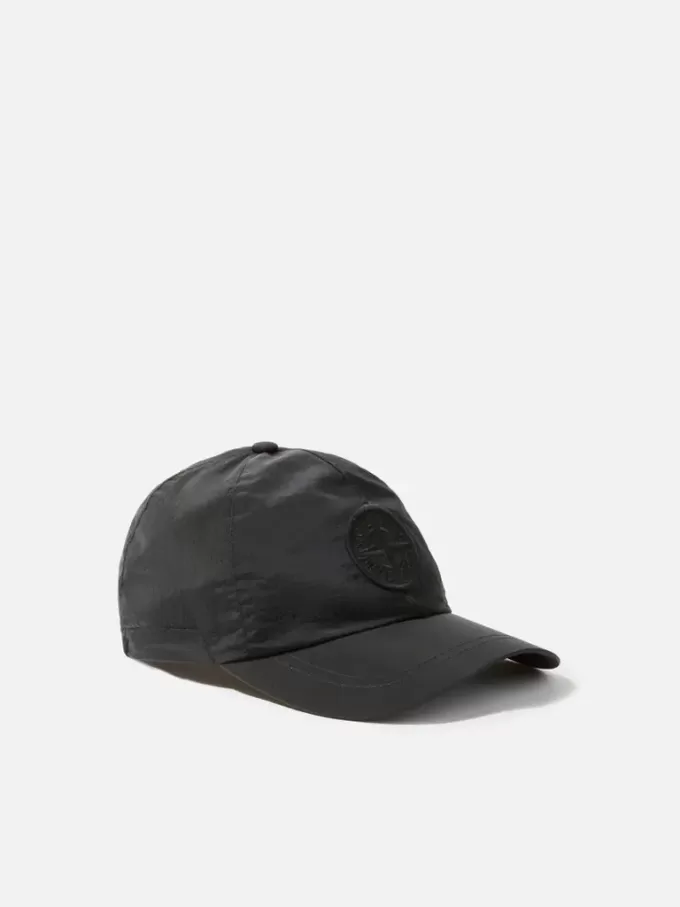 Baseballkappe mit Kordelzug und Compass-Stickerei
