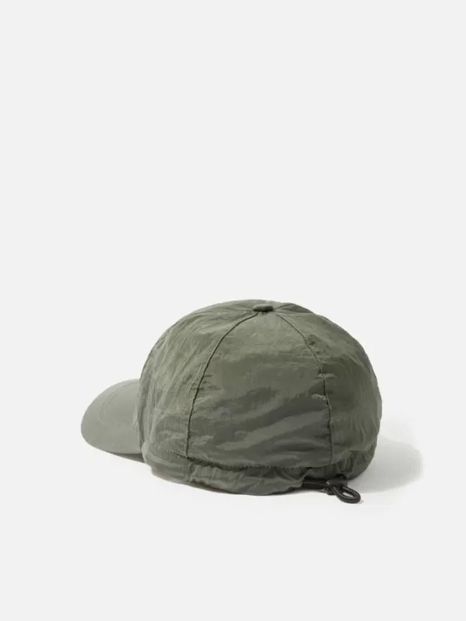 Baseballkappe mit Kordelzug und Compass-Stickerei
