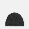 Beanie mit reflektierender Beschichtung und Compass-Patch