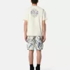 Bequeme Cargo-Bermudashorts mit Camouflage-Print