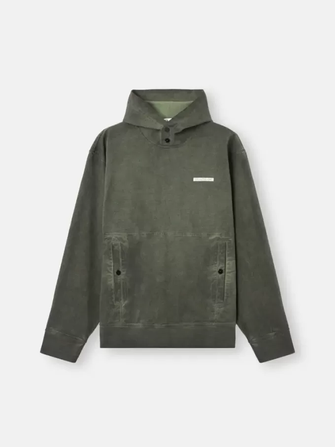 Bequemes Kapuzensweatshirt mit Schriftzug