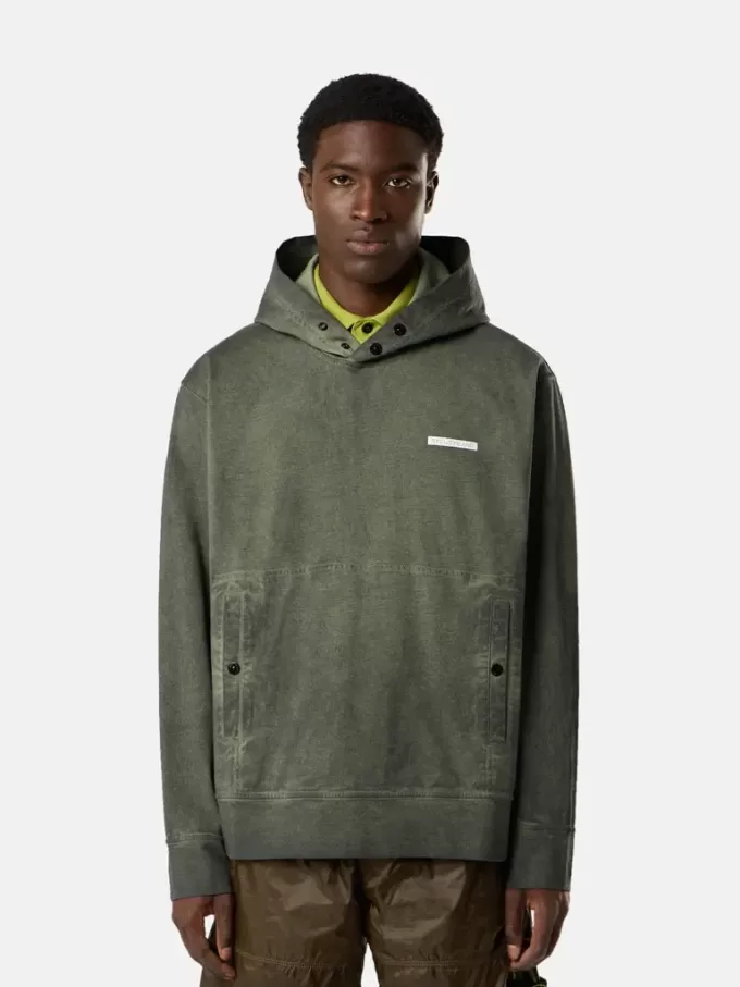 Bequemes Kapuzensweatshirt mit Schriftzug