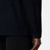 Bequemes Overshirt mit Brusttasche und Zwei-Wege-Reißverschluss