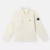 Bequemes Overshirt mit Brusttaschen und Druckknopfverschluss