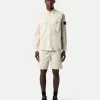 Bequemes Overshirt mit Brusttaschen und Druckknopfverschluss