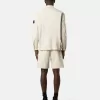 Bequemes Overshirt mit Brusttaschen und Druckknopfverschluss