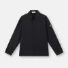 Bequemes Overshirt mit Eingrifftaschen und Druckknopfverschluss