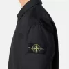 Bequemes Overshirt mit Eingrifftaschen und Druckknopfverschluss