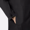 Bequemes Overshirt mit Eingrifftaschen und Druckknopfverschluss