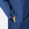 Bequemes Overshirt mit Eingrifftaschen und Druckknopfverschluss