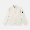 Bequemes Overshirt mit Eingrifftaschen und Knöpfen
