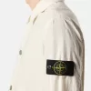 Bequemes Overshirt mit Eingrifftaschen und Knöpfen