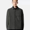 Bequemes Overshirt mit mehrlagigen Brusttaschen