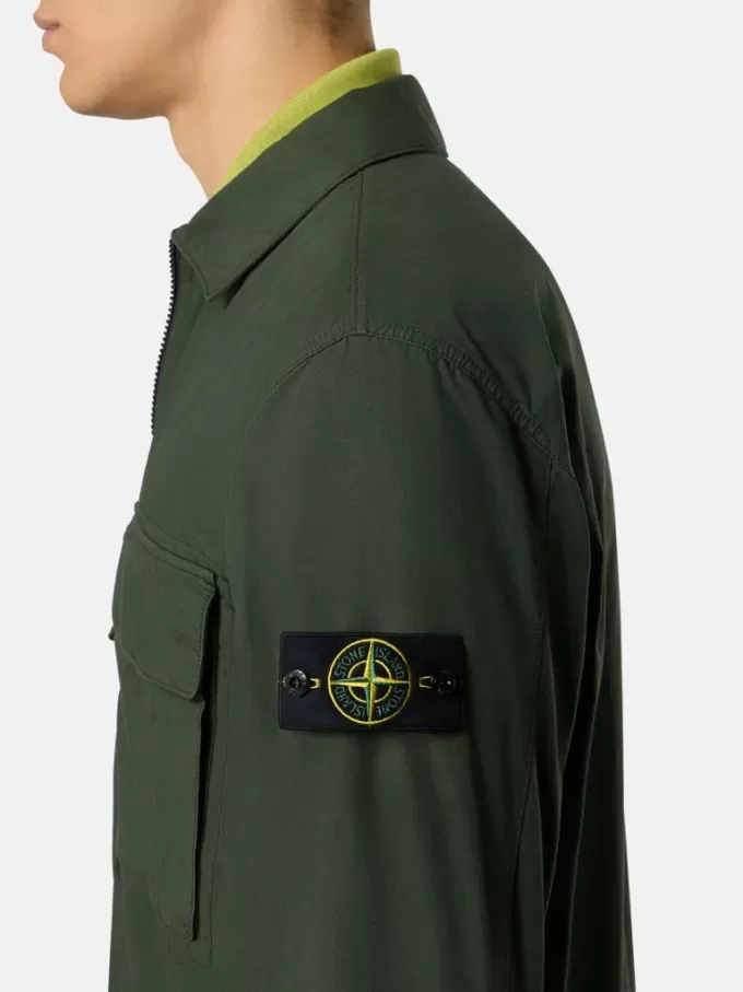 Bequemes Overshirt mit mehrlagigen Brusttaschen