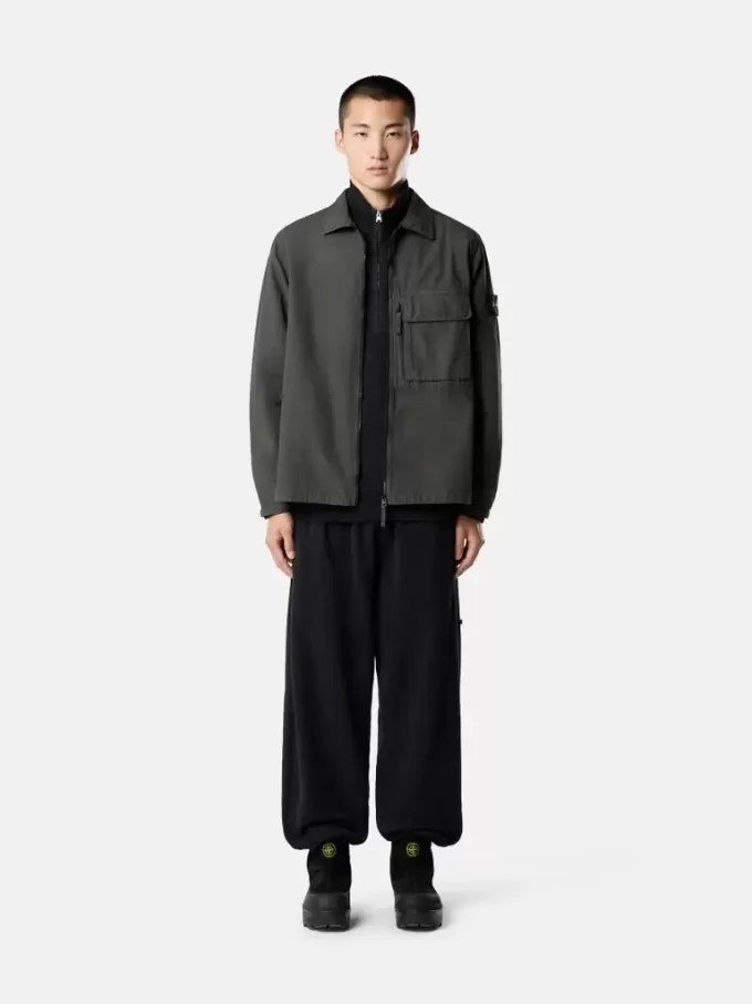 Bequemes Overshirt mit mehrlagigen Brusttaschen