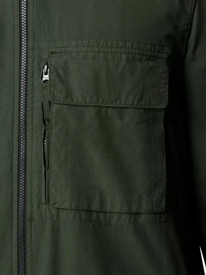 Bequemes Overshirt mit mehrlagigen Brusttaschen