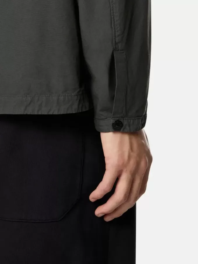 Bequemes Overshirt mit mehrlagigen Brusttaschen