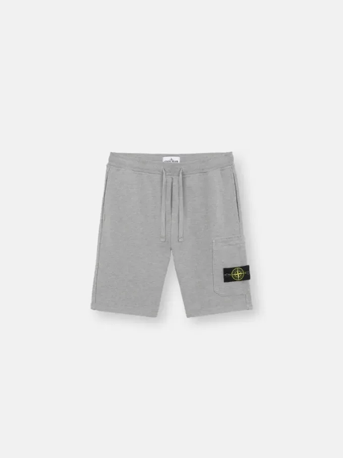Cargo-Bermudashorts mit Taschen und Kordelzugbund