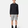 Cargo-Bermudashorts mit Taschen und Kordelzugbund