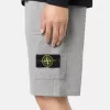Cargo-Bermudashorts mit Taschen und Kordelzugbund