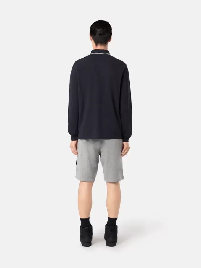 Cargo-Bermudashorts mit Taschen und Kordelzugbund