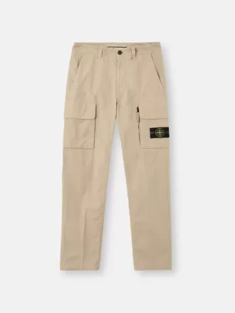 Cargohose in regulärer Passform mit Druckknopf- und Reißverschlusstaschen
