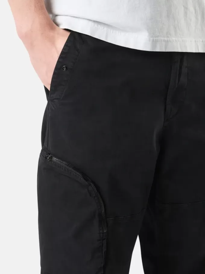 Cargohose in regulärer Passform mit elastischem Beinabschluss