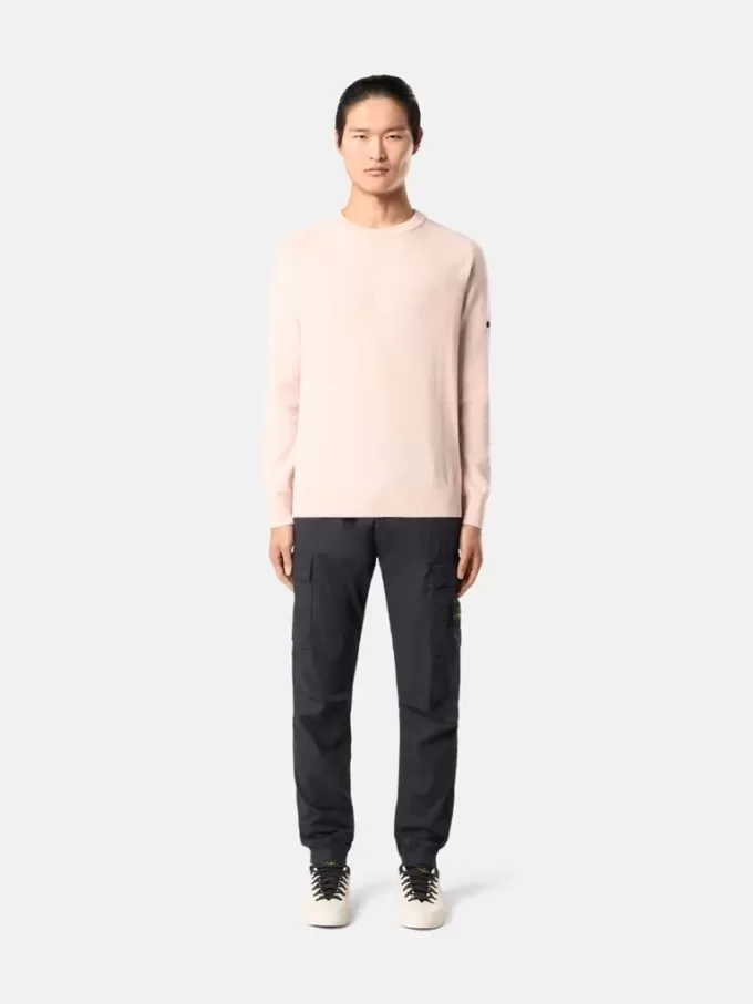 Cargohose mit normaler, konisch zulaufender Passform und Reißverschlusstaschen.