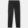 Cargohose mit normaler, konisch zulaufender Passform und Reißverschlusstaschen.