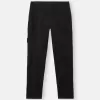 Cargohose mit normaler, konisch zulaufender Passform und Reißverschlusstaschen.