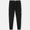 Cargohose mit normaler, konischer Passform und elastischem Bund