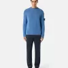 Chino-Hose in regulärer Passform mit Taschen und Compass-Aufnäher.