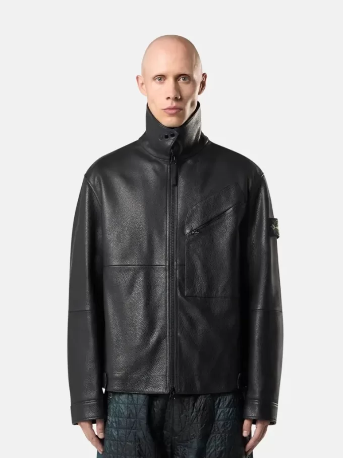 Coach-Jacke mit gepolstertem Futter und Druckknopftaschen