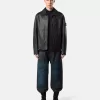 Coach-Jacke mit gepolstertem Futter und Druckknopftaschen