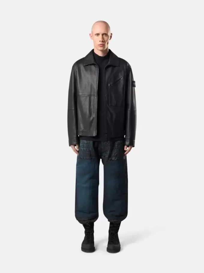 Coach-Jacke mit gepolstertem Futter und Druckknopftaschen