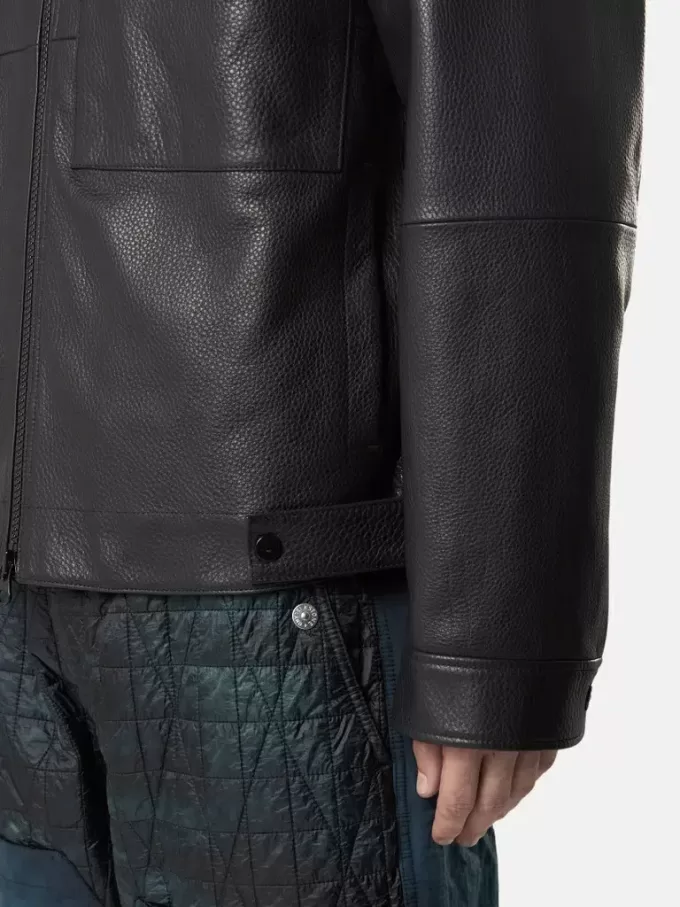 Coach-Jacke mit gepolstertem Futter und Druckknopftaschen