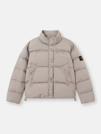 Daunenjacke mit Anti-Drop- und Druckknopftaschen