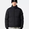 Daunenjacke mit wasserabweisender Beschichtung