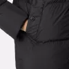 Daunenjacke mit Windschutz