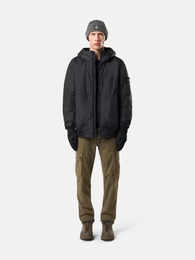 Gepolsterte Jacke mit Anti-Drop- und Windschutzfunktion