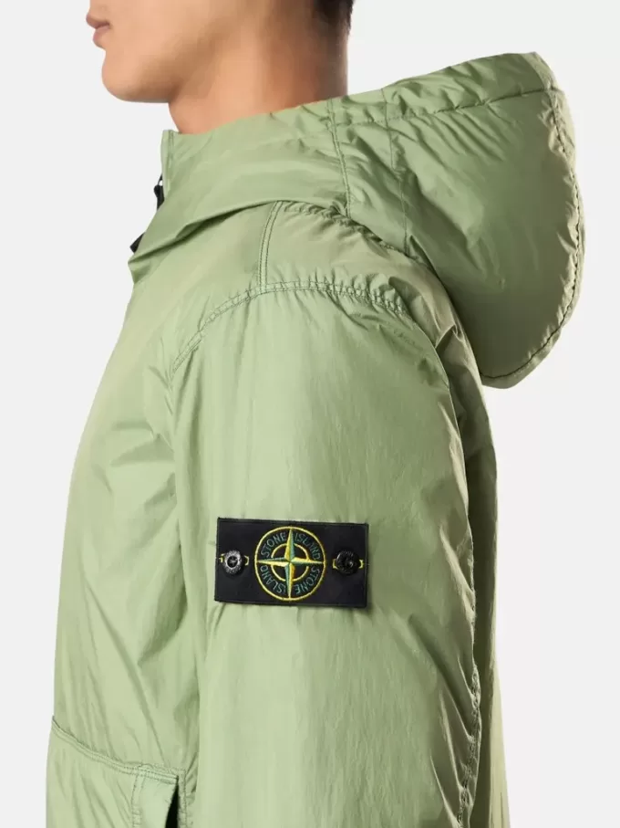 Gepolsterte Jacke mit Anti-Drop- und Windschutzfunktion