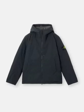 Gepolsterte Kapuzenjacke mit Anti-Drop- und Druckknopftaschen