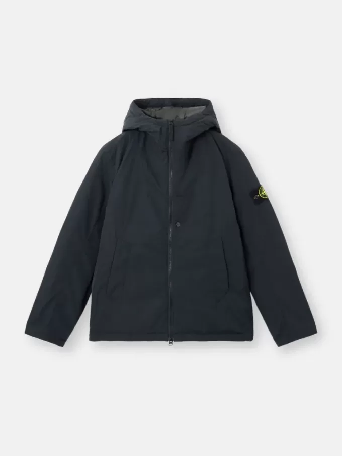 Gepolsterte Kapuzenjacke mit Anti-Drop- und Druckknopftaschen