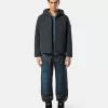 Gepolsterte Kapuzenjacke mit Anti-Drop- und Druckknopftaschen
