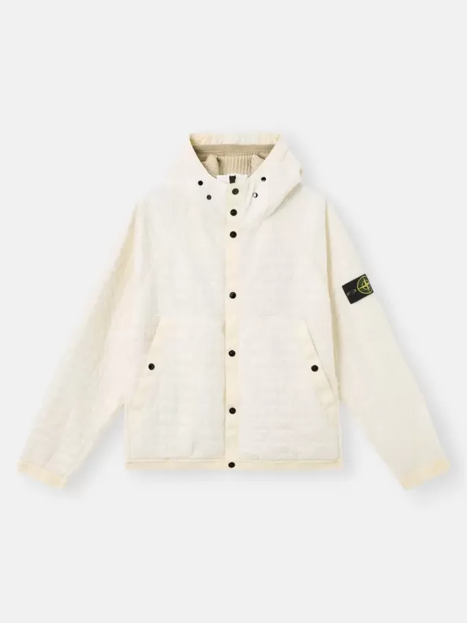 Gepolsterte Kapuzenjacke mit Anti-Tropf- und Windschutz