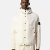Gepolsterte Kapuzenjacke mit Anti-Tropf- und Windschutz