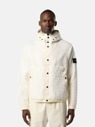 Gepolsterte Kapuzenjacke mit Anti-Tropf- und Windschutz
