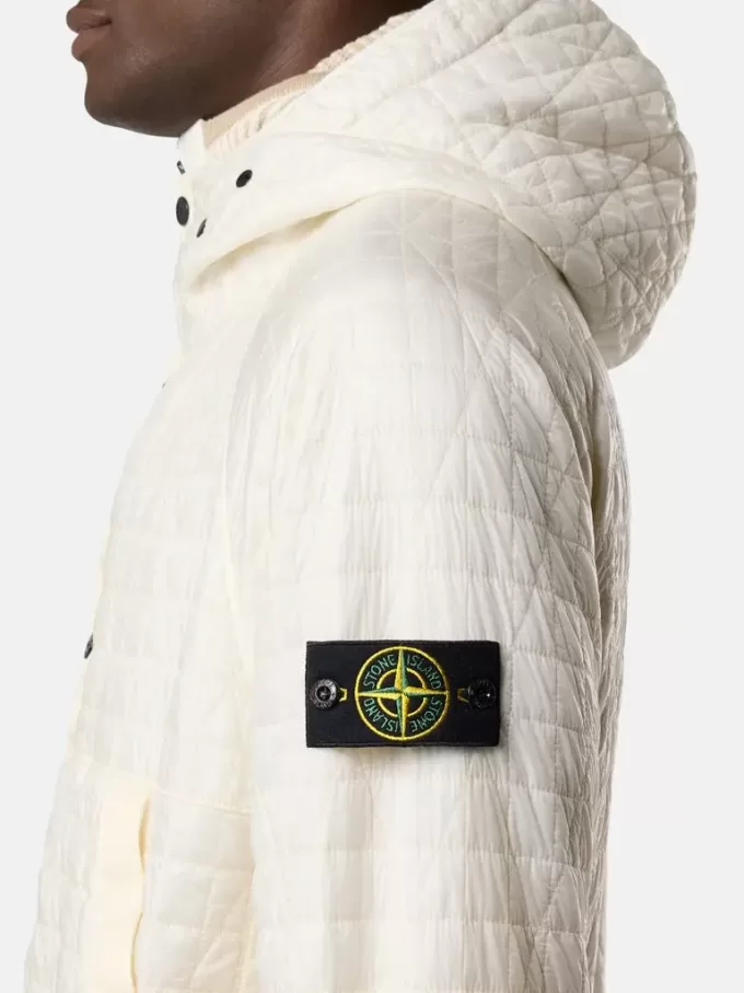 Gepolsterte Kapuzenjacke mit Anti-Tropf- und Windschutz