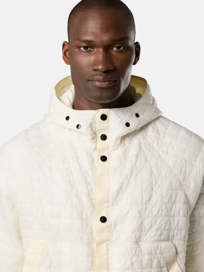 Gepolsterte Kapuzenjacke mit Anti-Tropf- und Windschutz