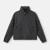 Hemdjacke mit Anti-Drop-Funktion und verdeckter Kapuze